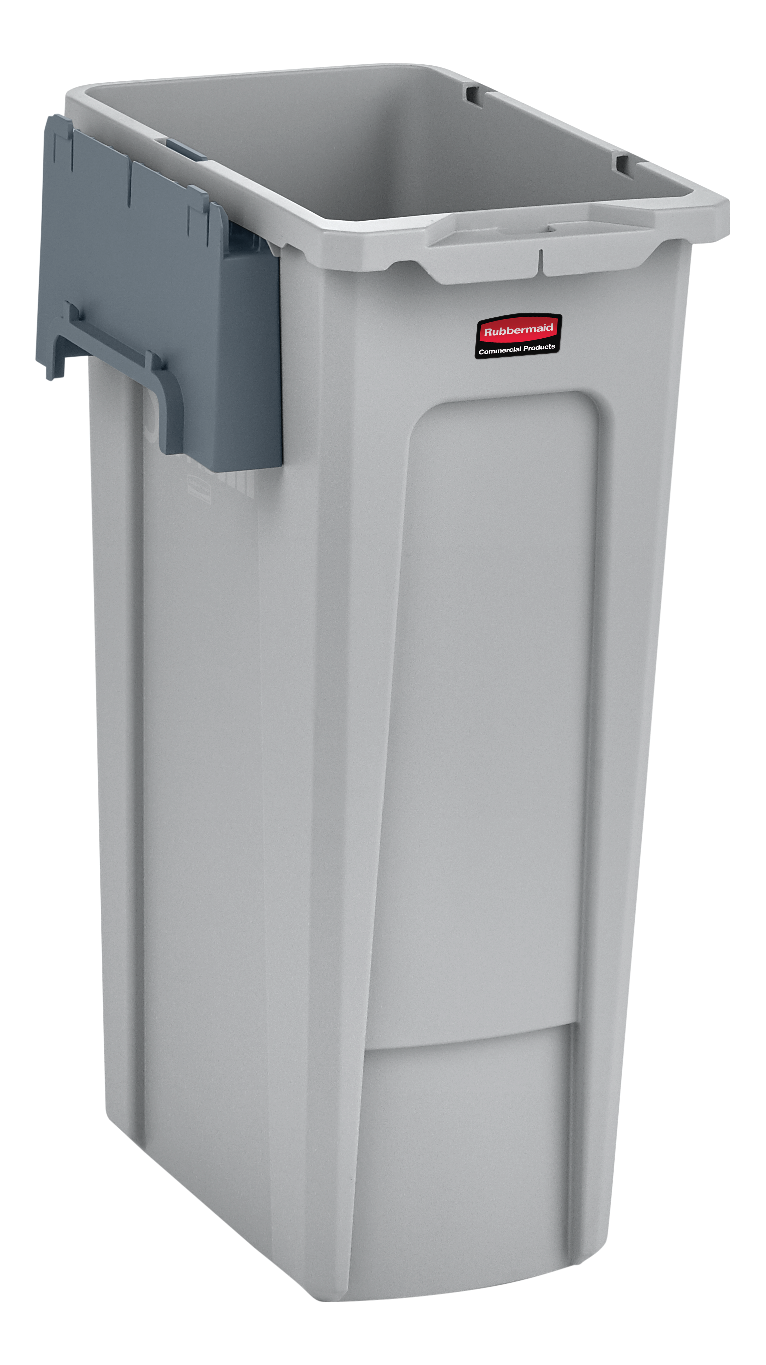 乐柏美商务用品Slim Jim™分类回收站兼具前台美观设计与后台高效功能，是现代化废弃物回收管理场所的理想选择。