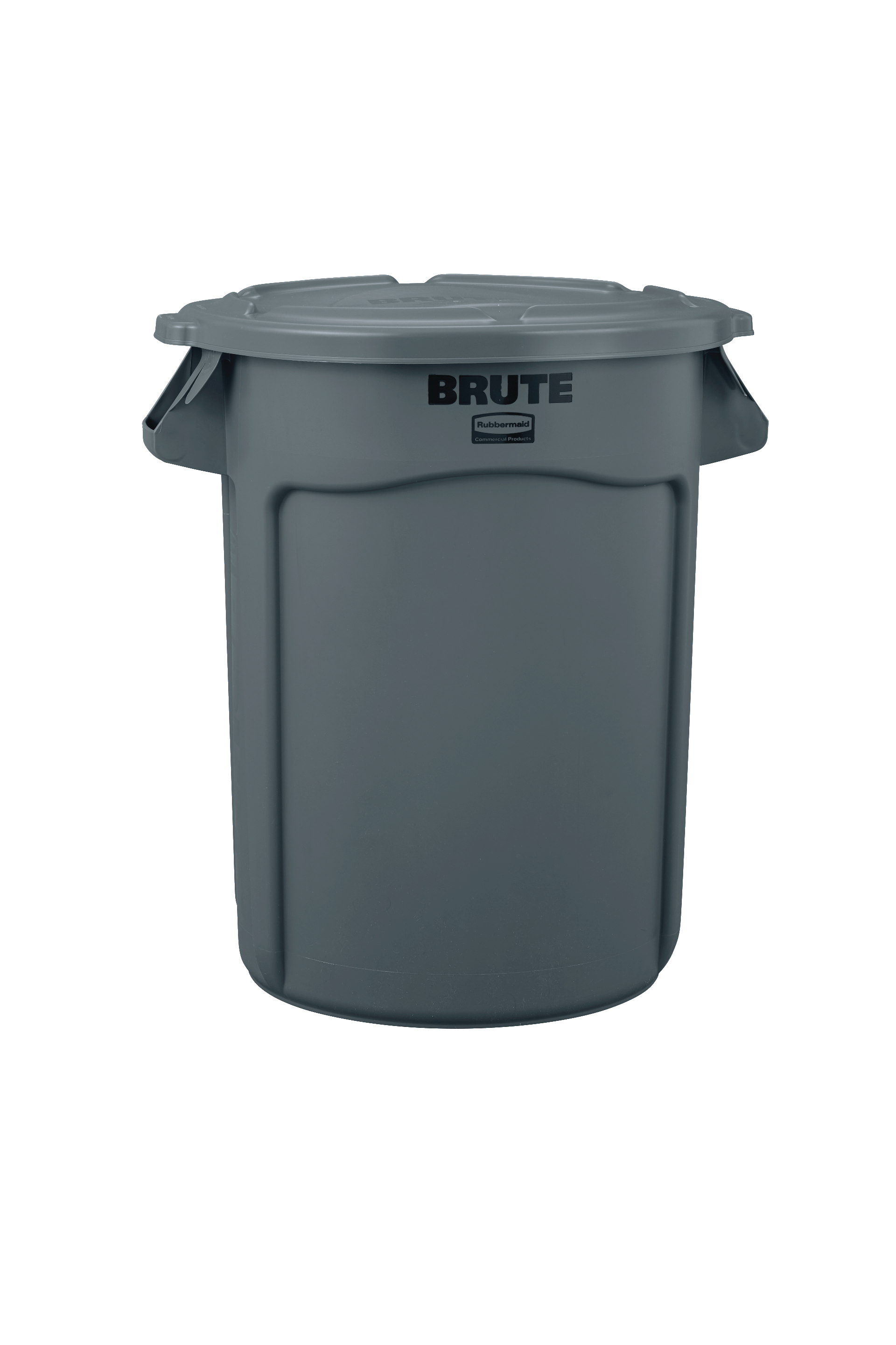 乐柏美商务用品BRUTE™自排水桶盖配有自排水凹槽，可减少积水聚集。