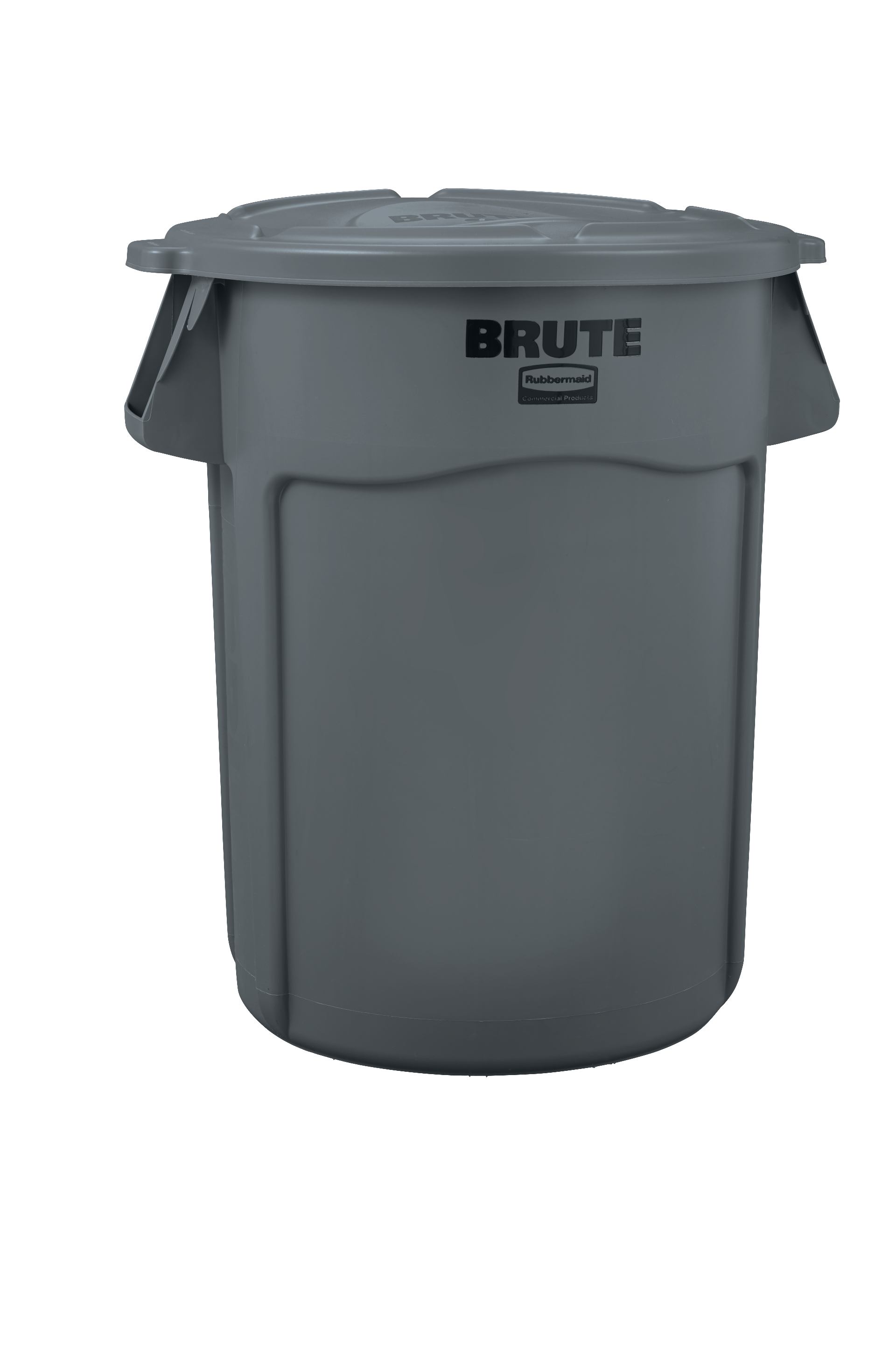 乐柏美商务用品BRUTE™自排水桶盖配有自排水凹槽，可减少积水聚集。