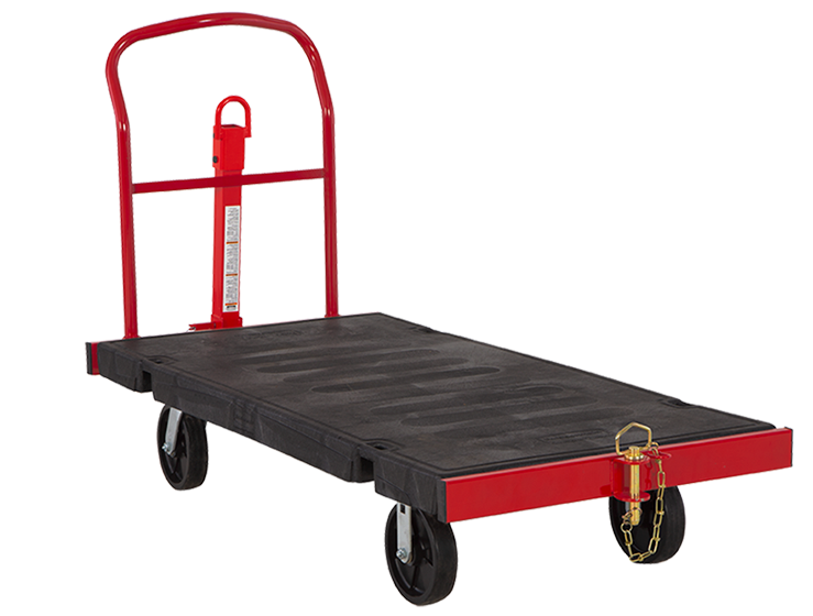 牵引式平台车筒仓