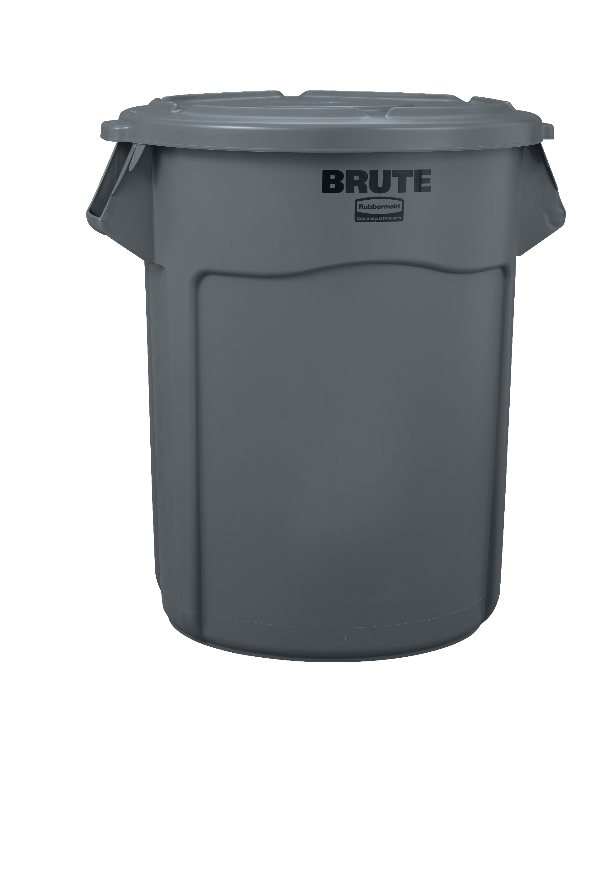 乐柏美商务用品BRUTE™自排水桶盖配有自排水凹槽，可减少积水聚集。