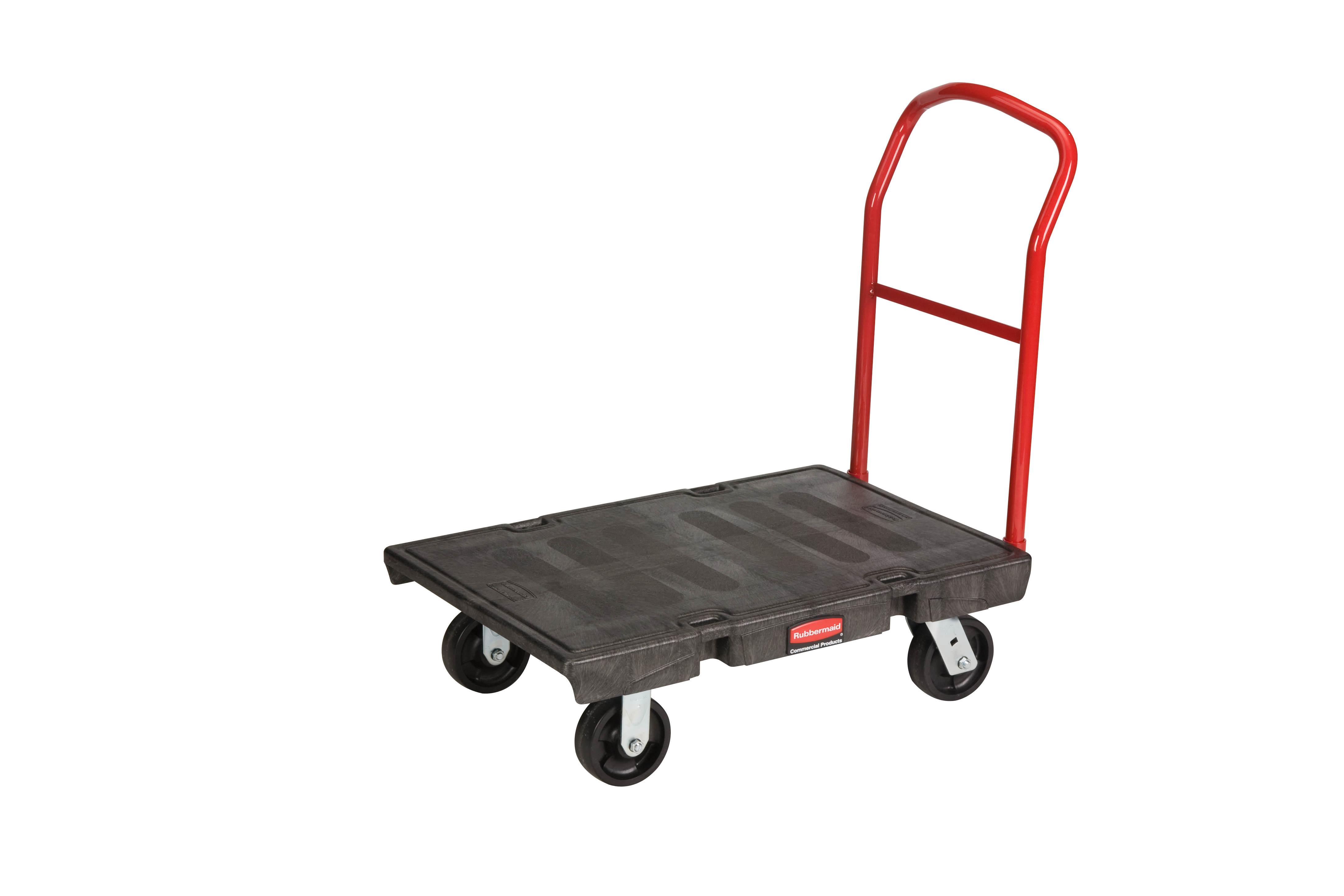 乐柏美商务用品推出的重型平板推车，车板尺寸为 60cm x 91cm，配备直径15cm的聚烯烃脚轮，承载能力达907kg。轻松应对大型、重型或超尺寸物品的转运需求，广泛适用于从零售补货到建筑工地的多样化场景。
