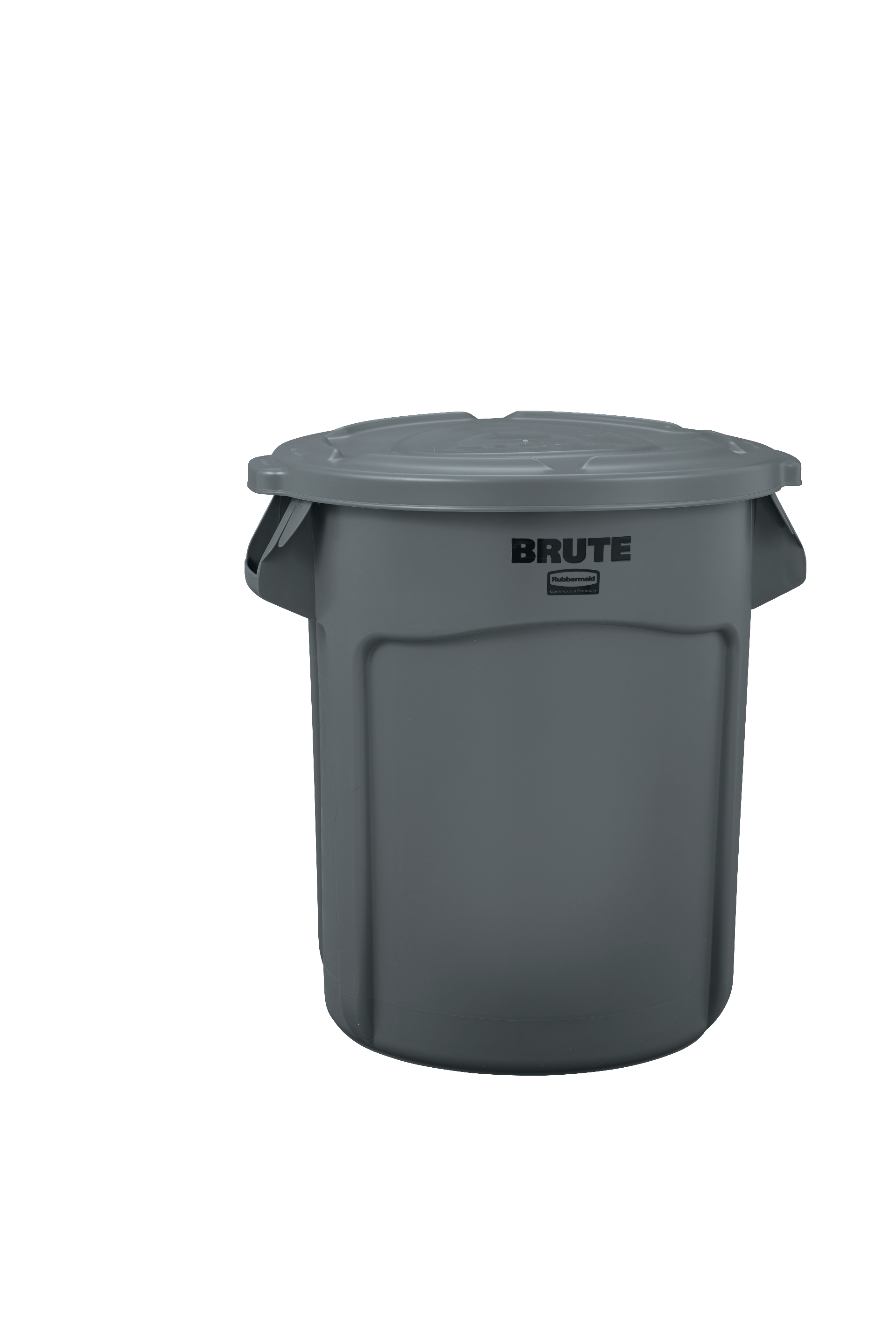 乐柏美商务用品BRUTE™自排水桶盖配有自排水凹槽，可减少积水聚集。