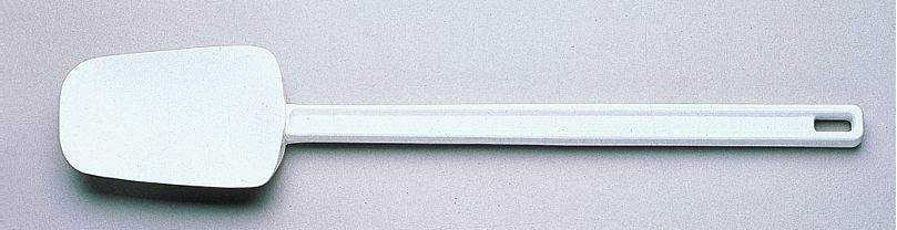 专为食品备制设计的多功能24cm勺形抹刀，适用于无需加热的刮取、舀取与涂抹操作。