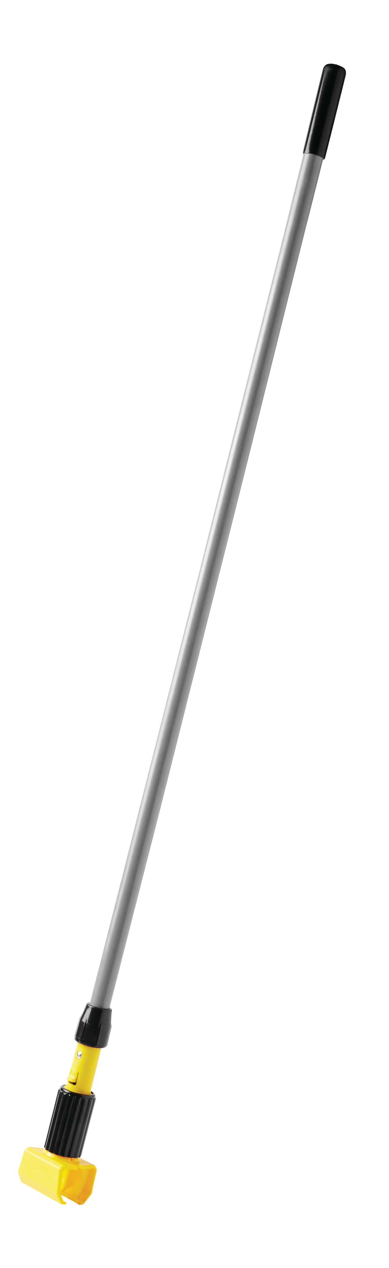 Gripper™ 夹式拖把杆便于轻松高效地更换拖头。通过拖把杆卡口牢固锁紧拖布；仅适用于头带尺寸为12.7cm的拖布。