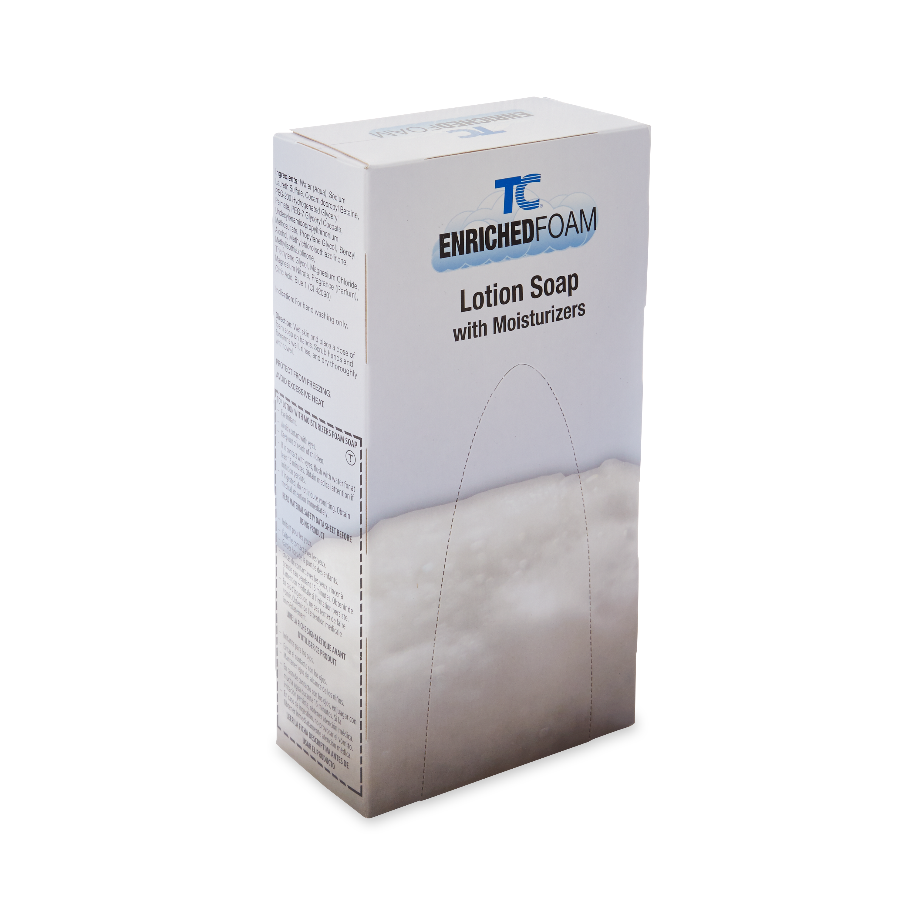 保湿泡沫洗手液适用于手动泡沫分配器。富含皮肤调理剂，创造奢华的洗手体验，让用户感到愉悦并鼓励健康洗手。